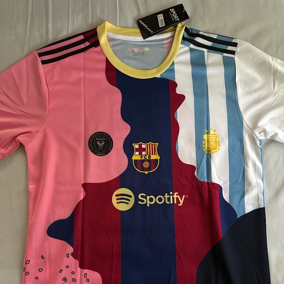 Lionel Messi special career tribe jersey, #10 Messi,  size large - Picture 1 of 5